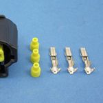 3 TERMINAL OVAL DENSO ALTERNATOR PLUG thumbnail