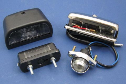 Number Plate Lamps