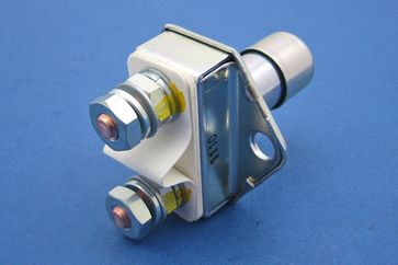 Floor mounted foot operated starter switch