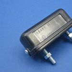 Black plastic number plate lamp (83 x 30 x 35mm) thumbnail