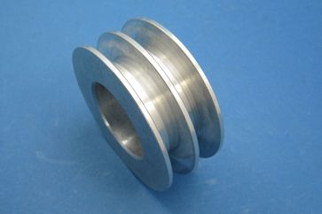 64mm O.D. Aluminium 10mm twin V