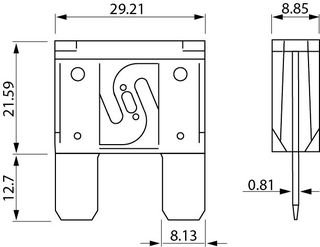 MAXI Blade Fuses