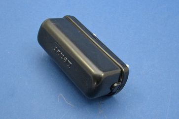 Black plastic number plate lamp (83 x 30 x 35mm)