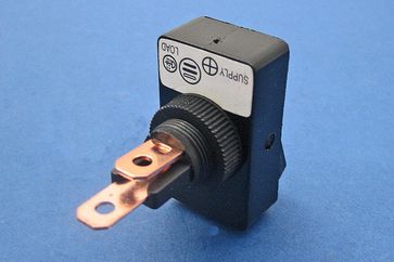 On/off rocker switch -  2 x 6.3mm blade terminals