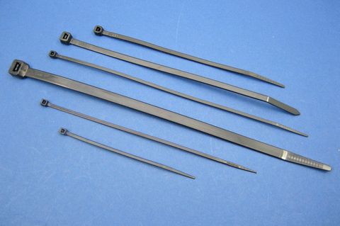 Cable Ties - Black Nylon