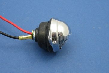Chrome Number Plate Lamp