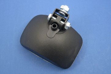 Reversing lamp mounted on an adjustable steel bracket