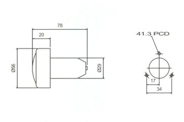 Rubber bodied tail lamp