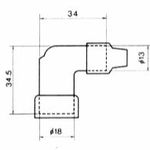 NGK LZFH Non Suppressed 90° Plug Cap thumbnail