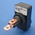 On/off rocker switch -  2 x 6.3mm blade terminals thumbnail