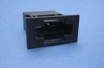 Panel mounted blade fuse holder