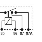 Lucas 26ra SRB400 12v relay (2 x 20A) thumbnail