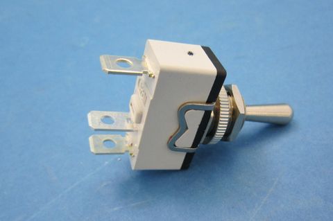Metal toggle switch -  plated lever
