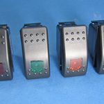 On/Off Coloured Panel Modular Rocker Switches thumbnail