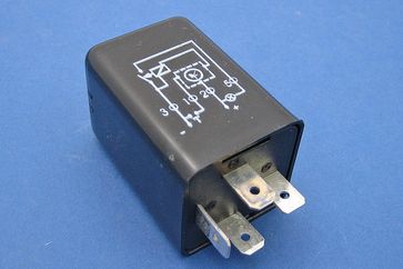 Interior light delay relay