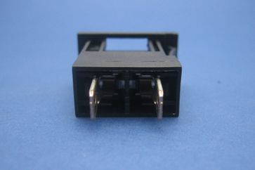 Panel mounted blade fuse holder