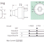 Lucas 128SA 35288 Key Switch thumbnail