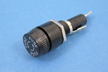 Panel mounted fuse holder