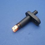 Plastic universal door switch -  2 x 6.3mm blade terminals thumbnail