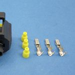 3 TERMINAL OVAL DENSO ALTERNATOR PLUG thumbnail