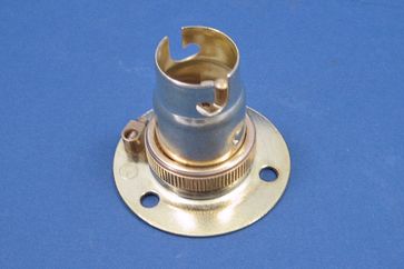 BA15d Double contact (brass)