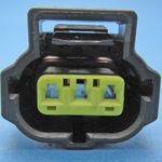 3 TERMINAL OVAL DENSO ALTERNATOR PLUG thumbnail