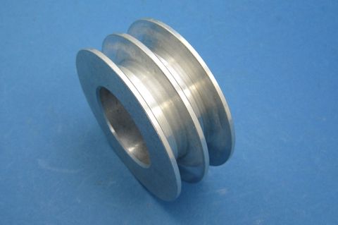 64mm O.D. Alum. 10mm twin V