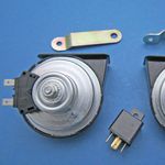 Twin Fiamm electric air horns thumbnail