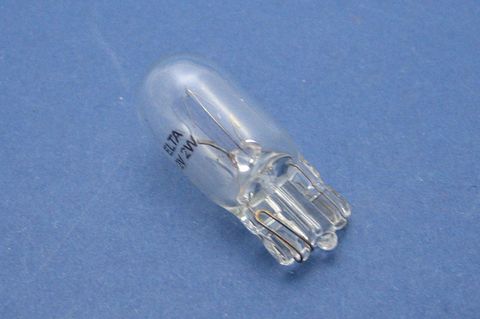 Capless Bulbs (W2.1 x 9.5d) Sidelights etc