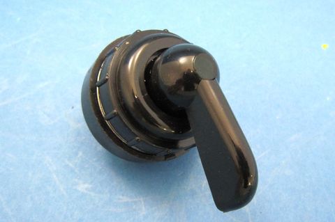 Rotary switch - illuminated green  warning lamp