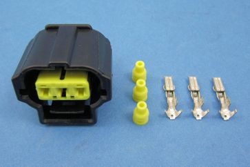 3 TERMINAL OVAL DENSO ALTERNATOR PLUG