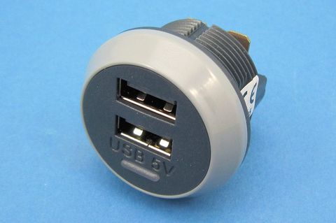 Twin USB Socket