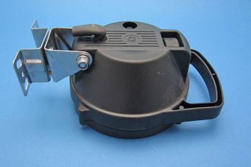 Black Plastic Work Lamp with Rocker Switch