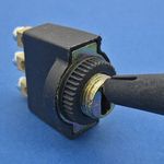 Toggle switch - Black plastic knob thumbnail