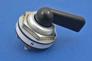 Rotary switch - black plastic lever